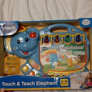 VTech touch and teach elephant toy
